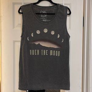 Chaser Over the Moon sleeveless top size S. New w/o Tags.